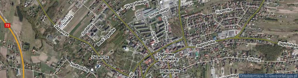 Zdjęcie satelitarne Matejki Jana ul.